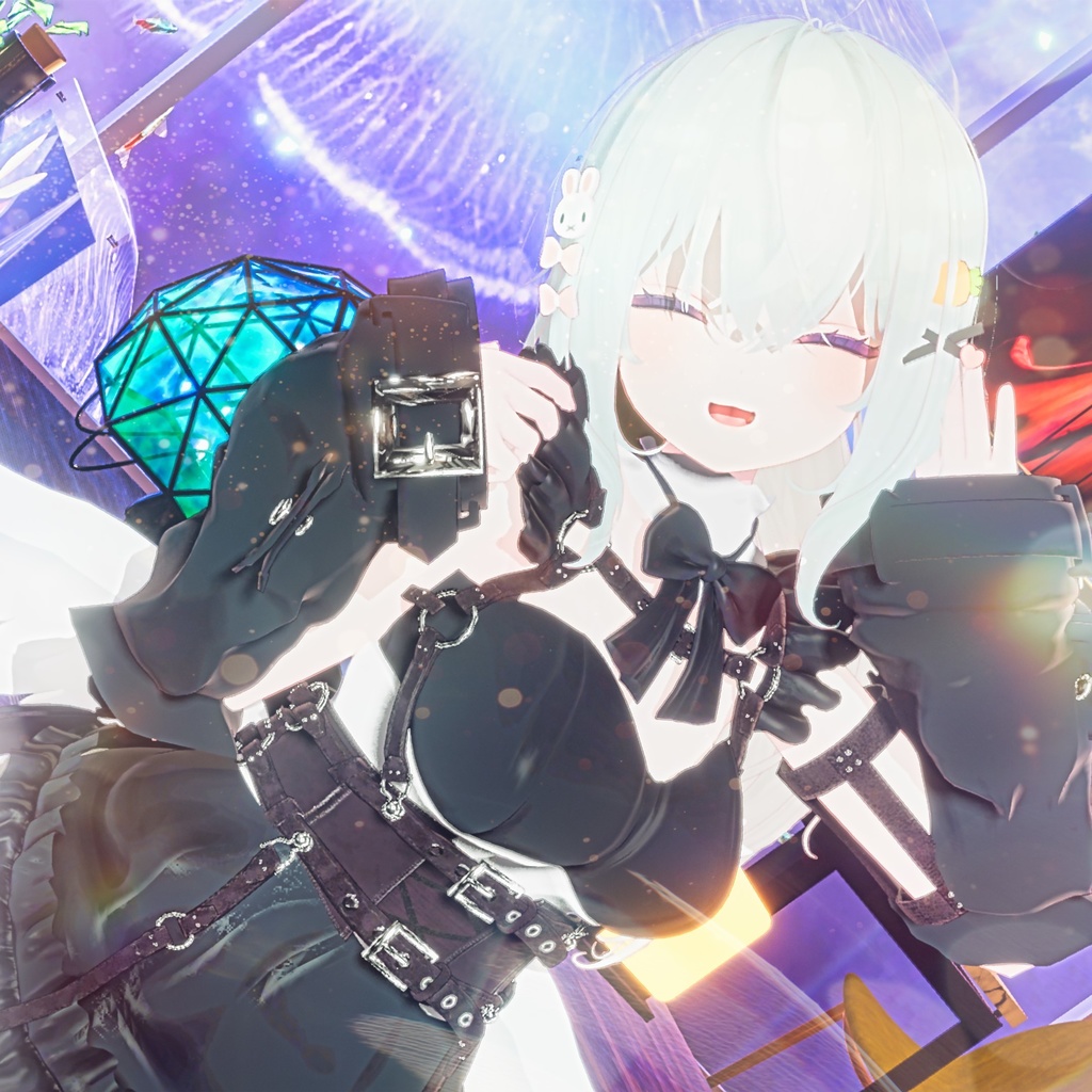 『CombatMaidDress コンバットメイドドレス』複数アバター対応衣装