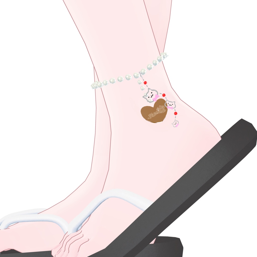 フォロワー3000人記念!無料アイテム『リボン3!+アクセ』VRChat