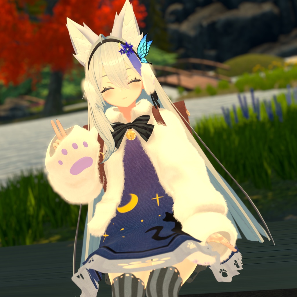 『PuffyCat パフィーキャット』複数アバター対応衣装