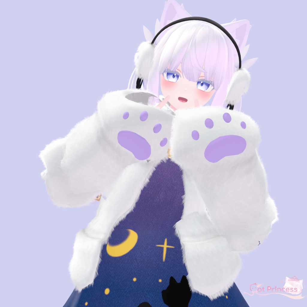 『PuffyCat パフィーキャット』複数アバター対応衣装