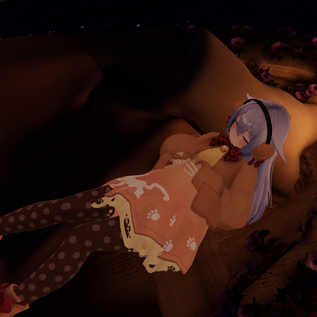 『PuffyCat パフィーキャット』複数アバター対応衣装