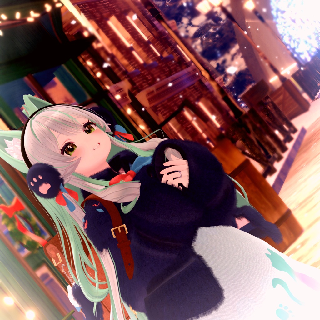 『PuffyCat パフィーキャット』複数アバター対応衣装