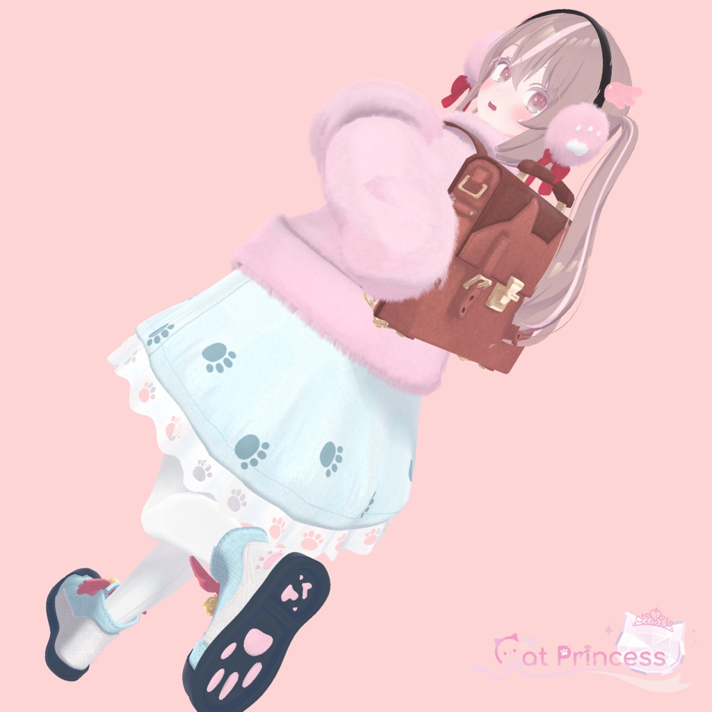 『PuffyCat パフィーキャット』複数アバター対応衣装