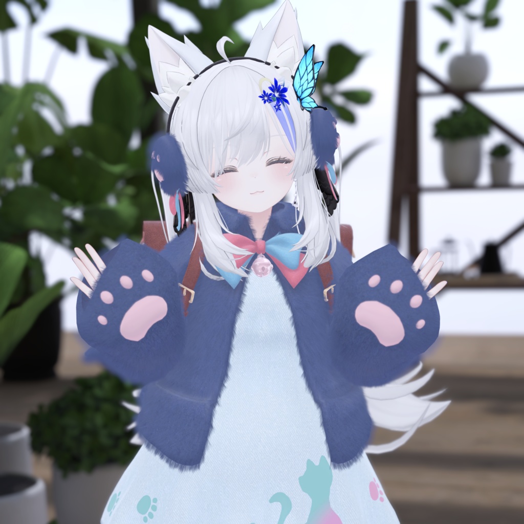 『PuffyCat パフィーキャット』複数アバター対応衣装