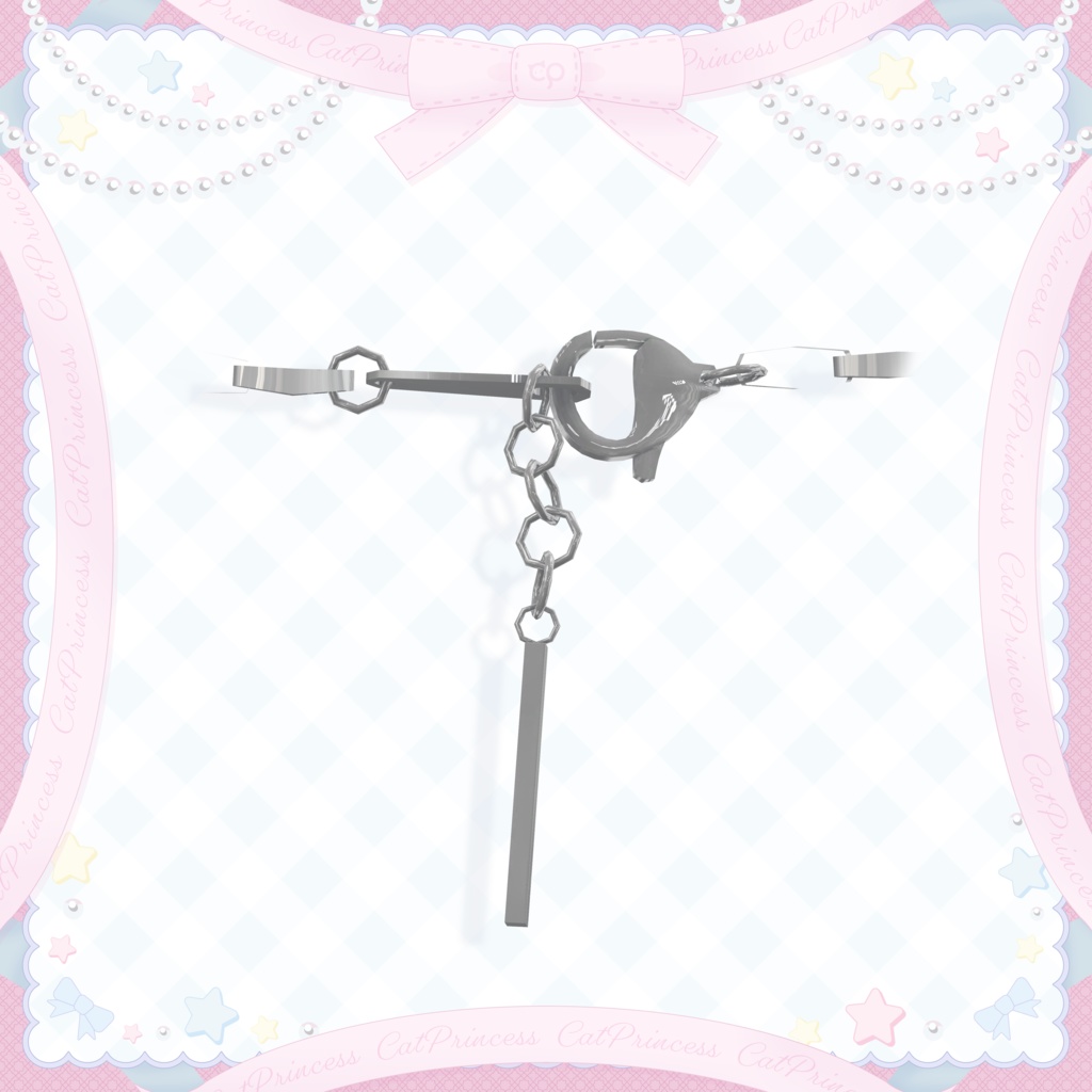 こまどアバター対応『CatNecklace』シフォン、ライム【あまとうさぎ】