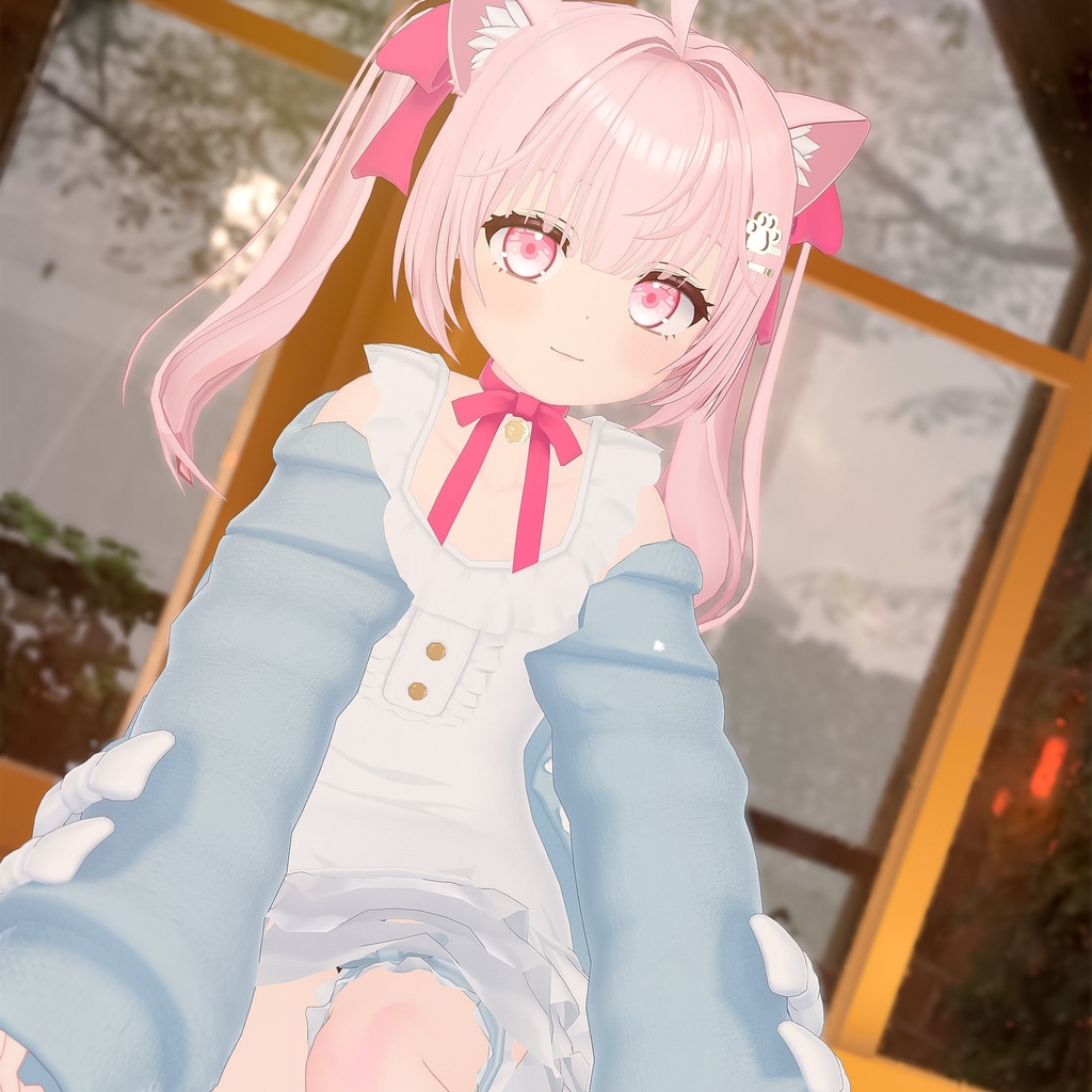 『ももね -Momone-』CatPrincess オリジナル3Dモデル #Momone3D 【もちふぃった~対応】