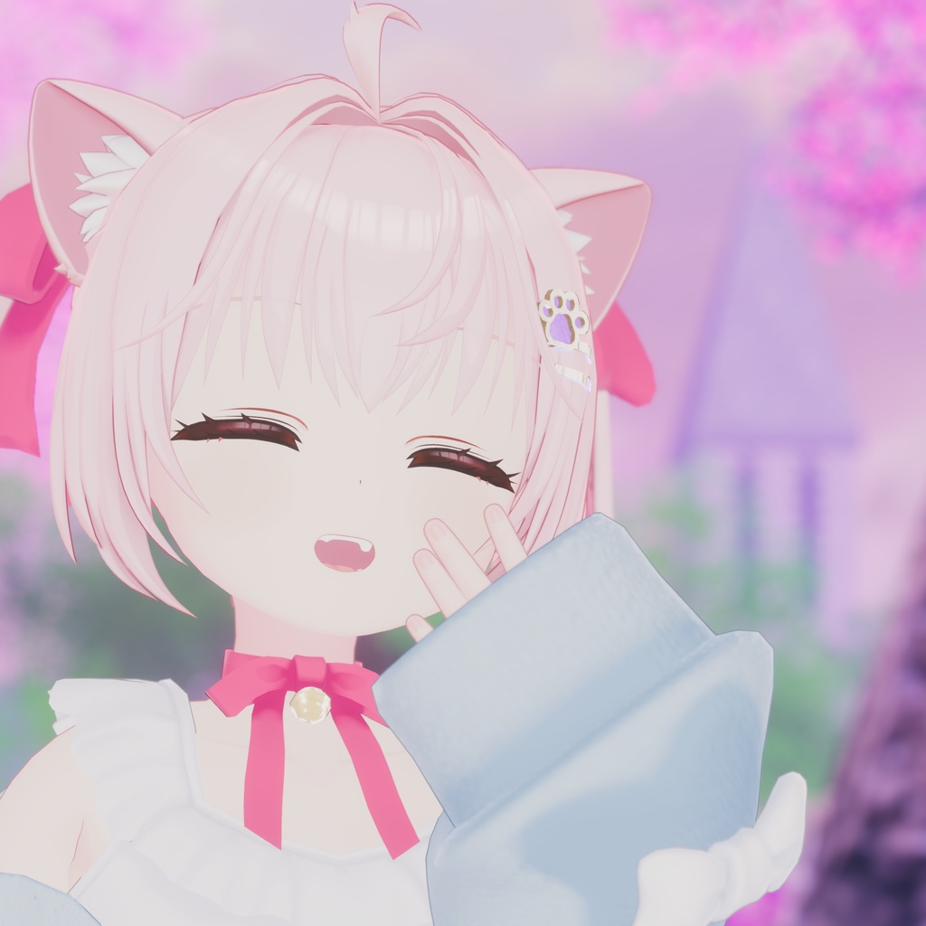 『ももね -Momone-』CatPrincess オリジナル3Dモデル #Momone3D 【もちふぃった~対応】