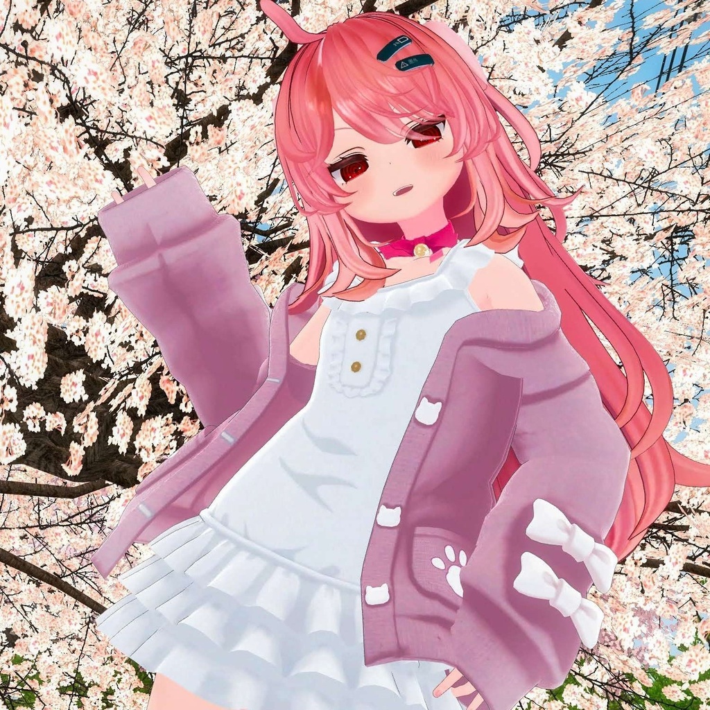 『ももね -Momone-』CatPrincess オリジナル3Dモデル #Momone3D 【もちふぃった~対応】