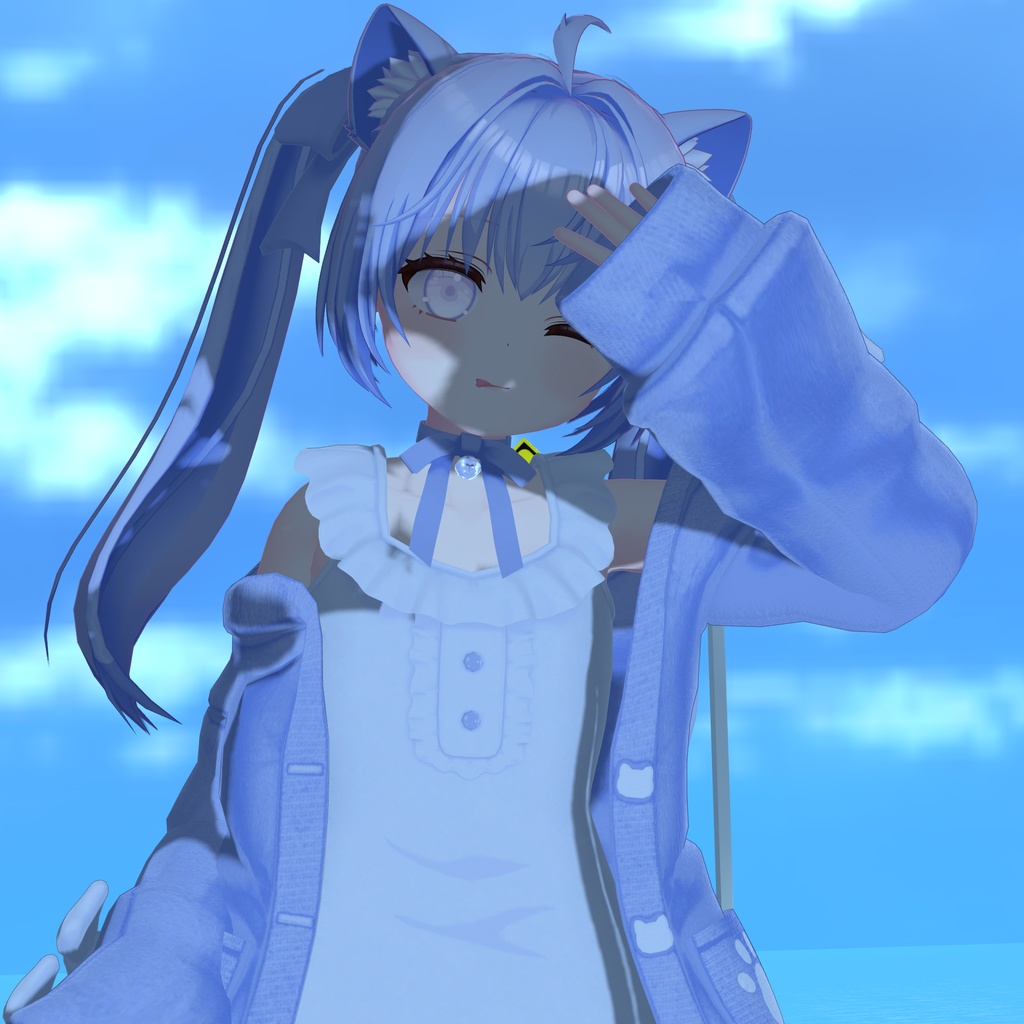 『ももね -Momone-』CatPrincess オリジナル3Dモデル #Momone3D 【もちふぃった~対応】