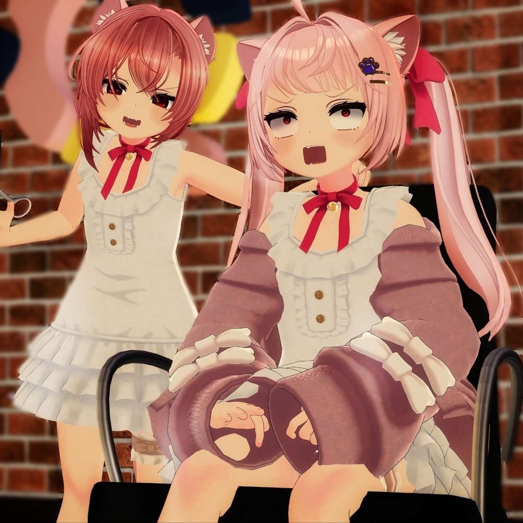 『ももね -Momone-』CatPrincess オリジナル3Dモデル #Momone3D 【もちふぃった~対応】