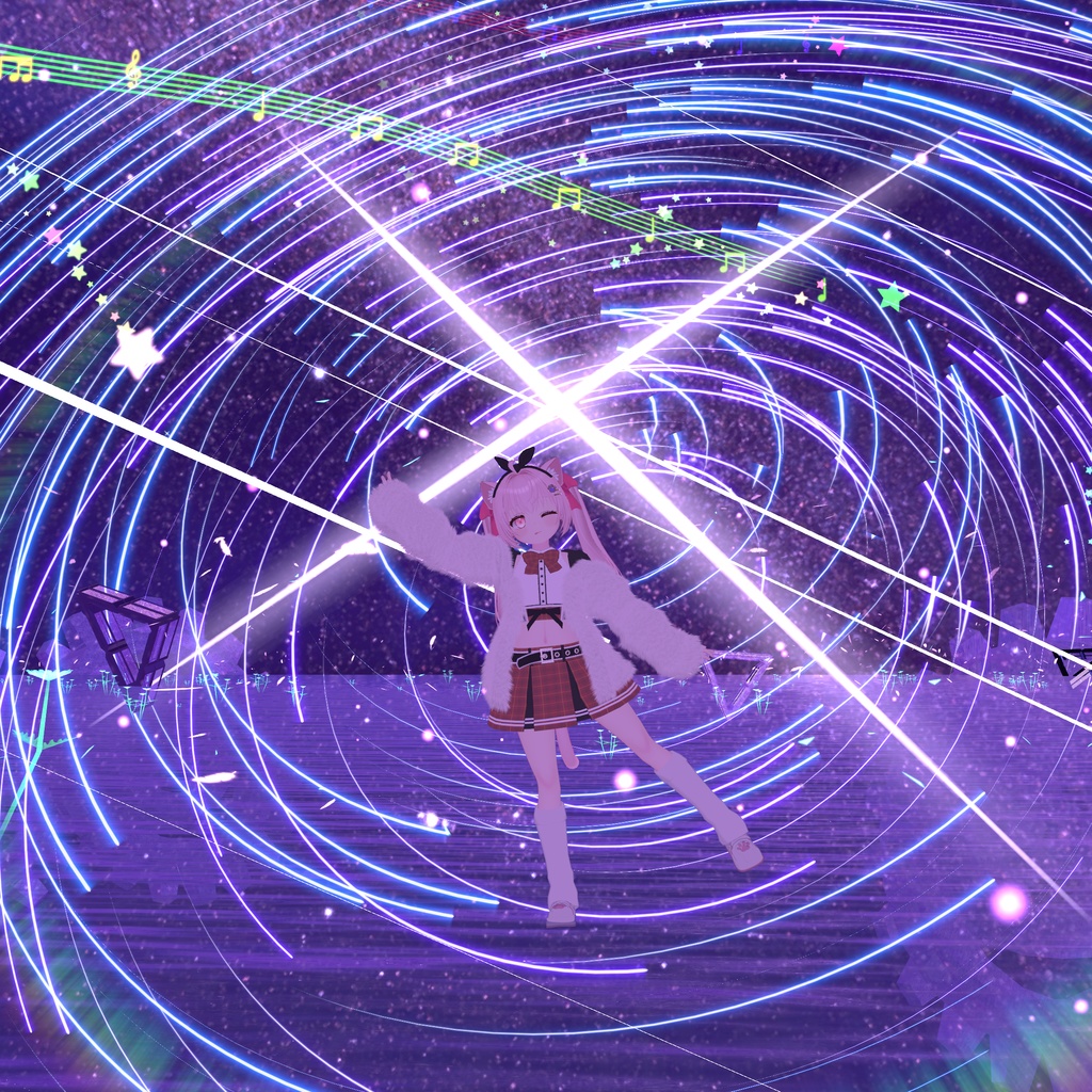 CP新作アバター『ももね -Momone-』過去作対応13点セット【VRChat】