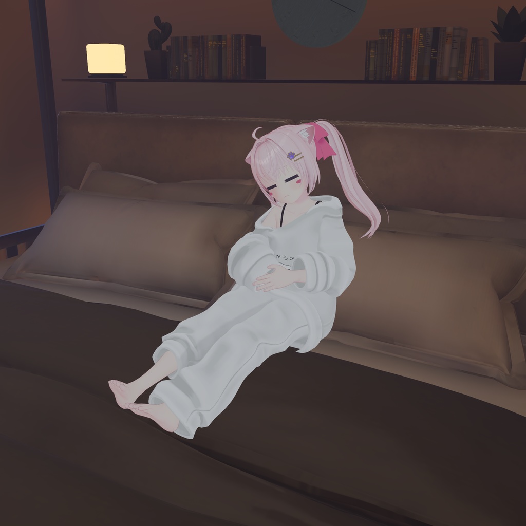 CP新作アバター『ももね -Momone-』過去作対応13点セット【VRChat】