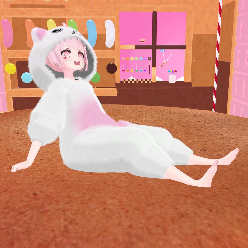 CP新作アバター『ももね -Momone-』過去作対応13点セット【VRChat】