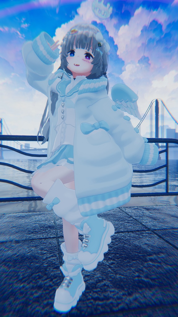 天使界隈『SailorTenshi せーらー天使』複数アバター対応衣装