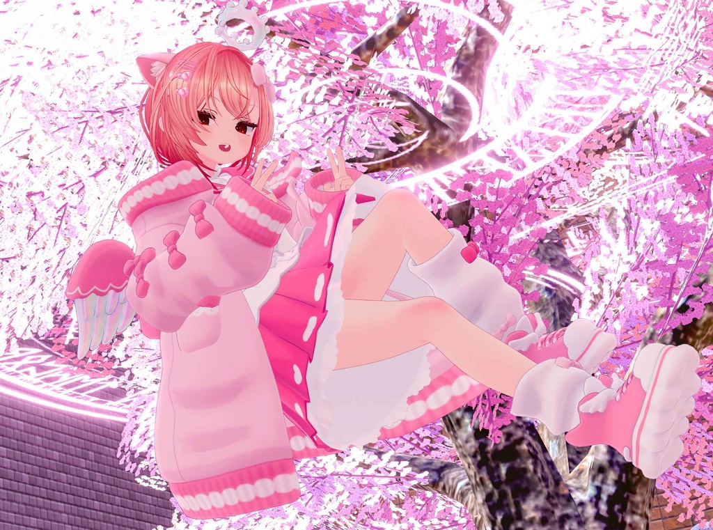 天使界隈『SailorTenshi せーらー天使』複数アバター対応衣装