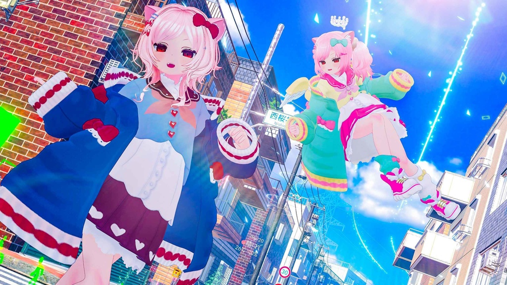 天使界隈『SailorTenshi せーらー天使』複数アバター対応衣装