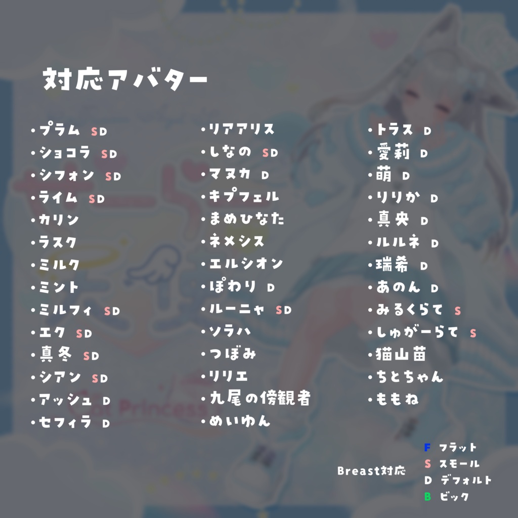 天使界隈『SailorTenshi せーらー天使』複数アバター対応衣装