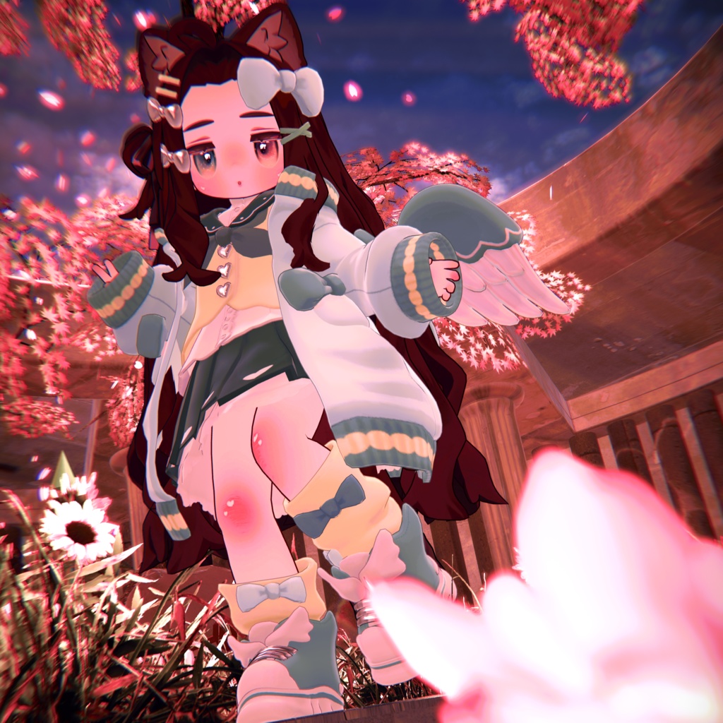 天使界隈『SailorTenshi せーらー天使』複数アバター対応衣装