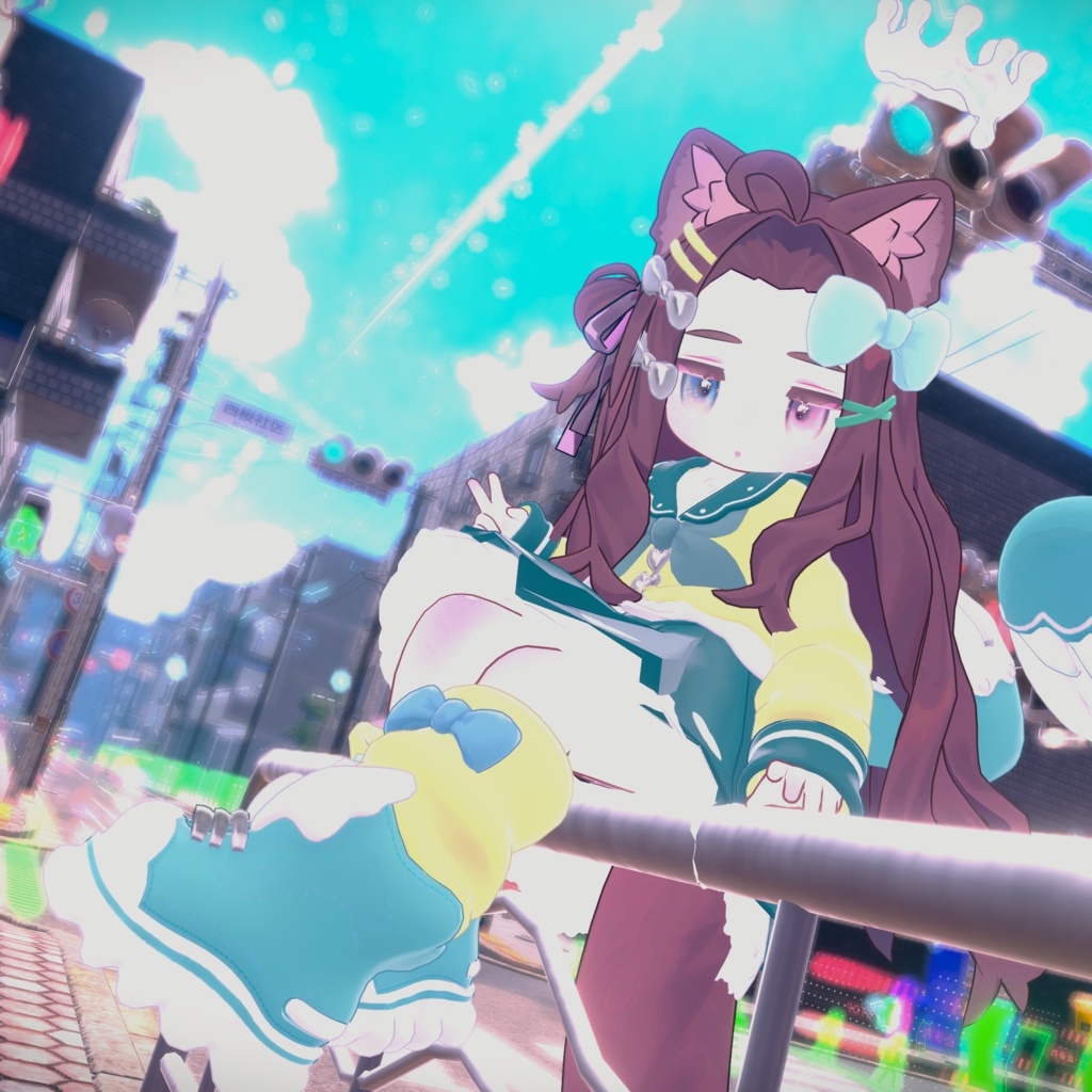 天使界隈『SailorTenshi せーらー天使』複数アバター対応衣装