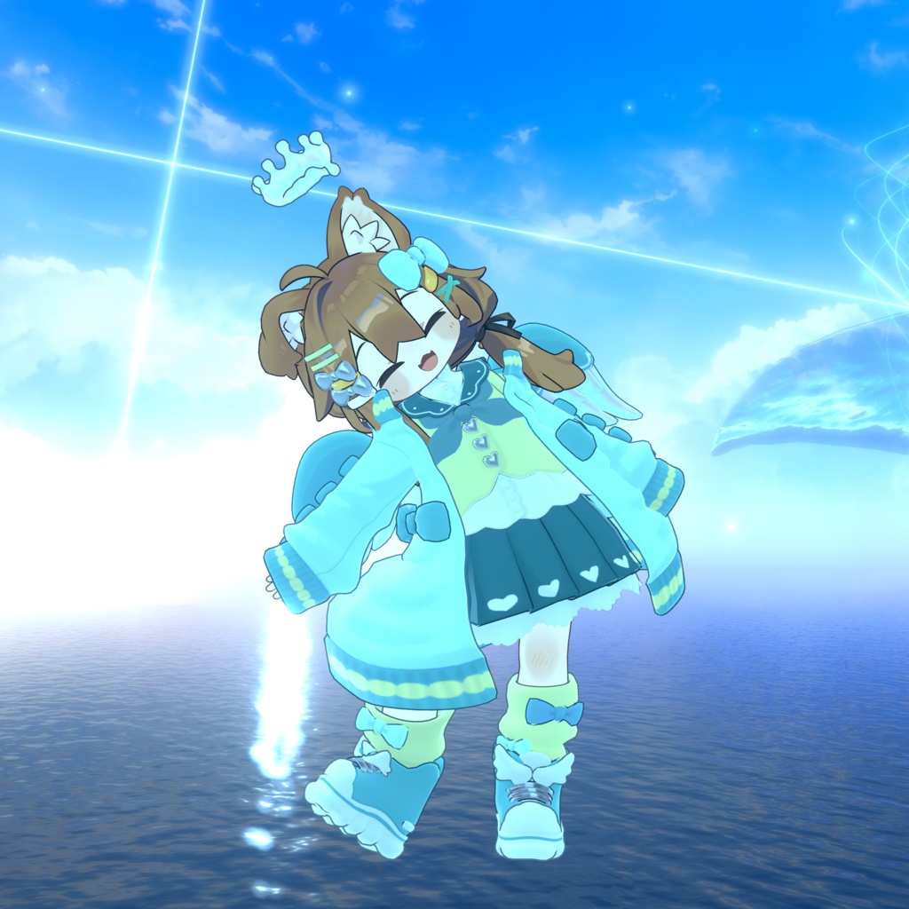 天使界隈『SailorTenshi せーらー天使』複数アバター対応衣装