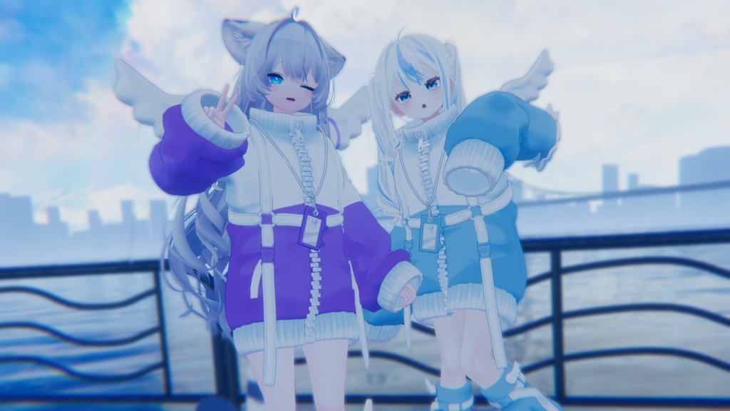 天使界隈シリーズ『JerseyTenshi じゃーじ天使』複数アバター対応衣装