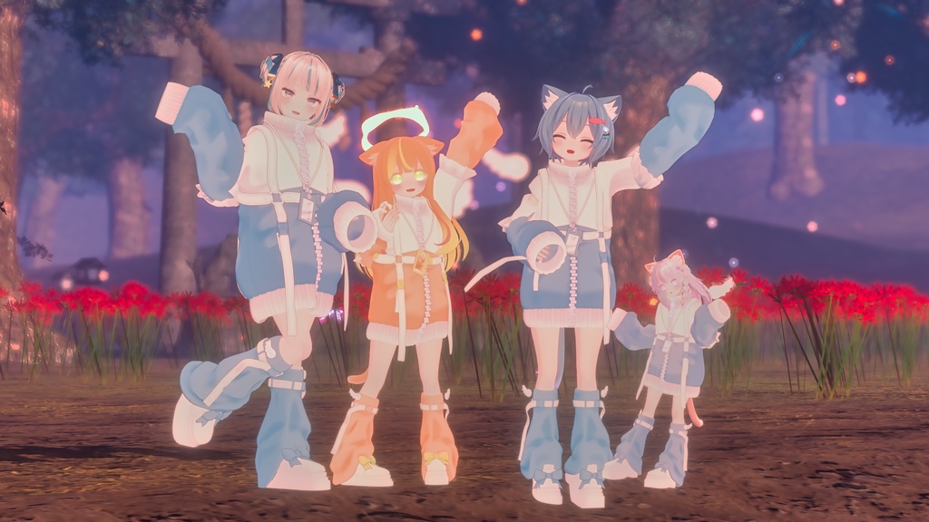 天使界隈シリーズ『JerseyTenshi じゃーじ天使』複数アバター対応衣装