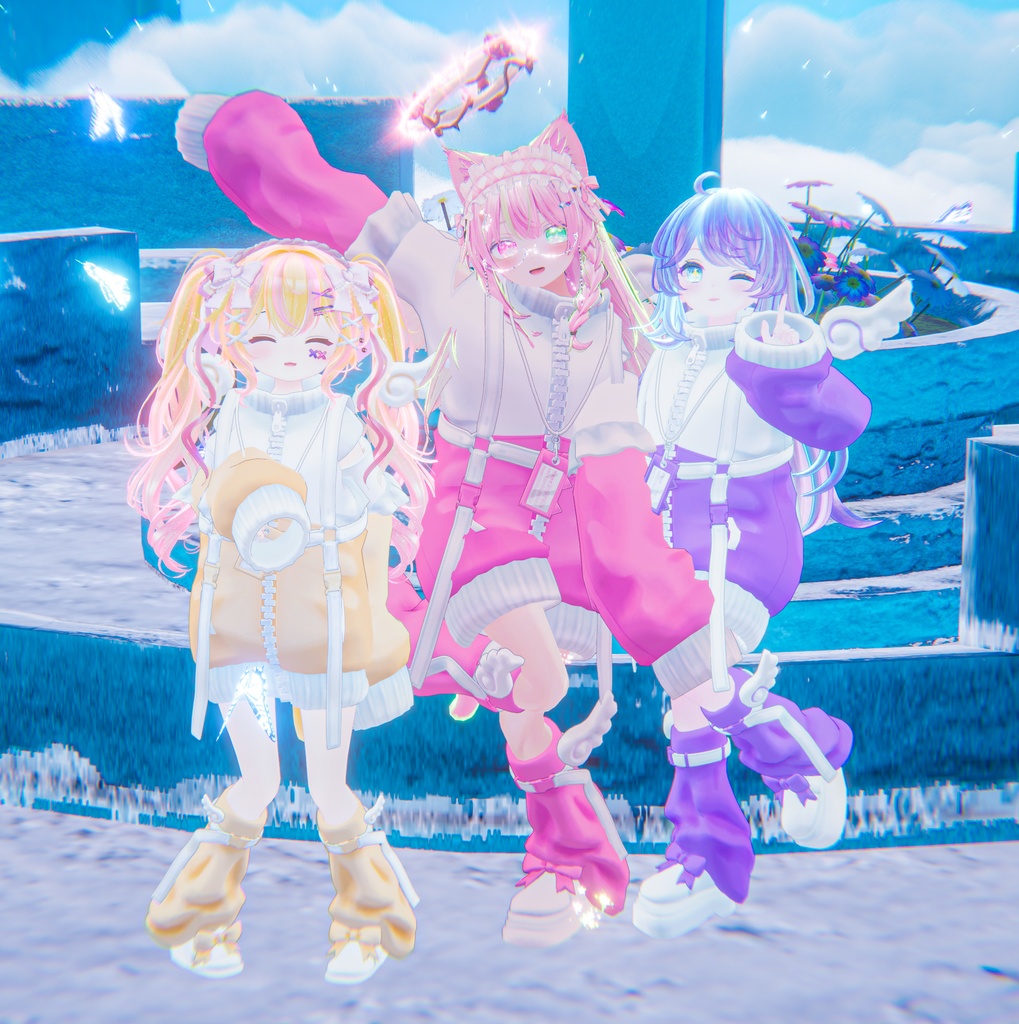 天使界隈シリーズ『JerseyTenshi じゃーじ天使』複数アバター対応衣装