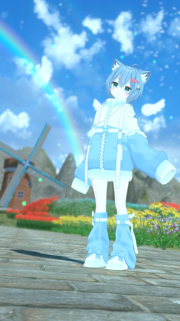 天使界隈シリーズ『JerseyTenshi じゃーじ天使』複数アバター対応衣装