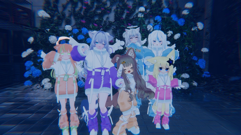 天使界隈シリーズ『JerseyTenshi じゃーじ天使』複数アバター対応衣装