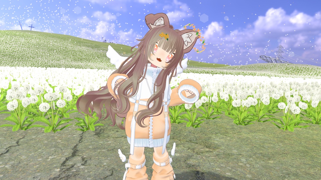 天使界隈シリーズ『JerseyTenshi じゃーじ天使』複数アバター対応衣装