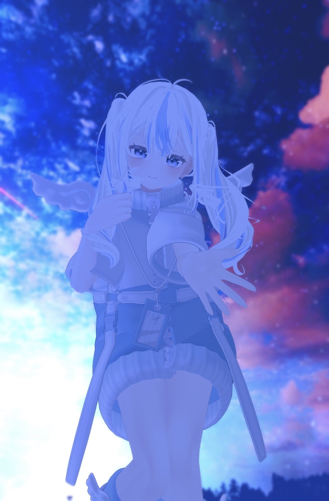 天使界隈シリーズ『JerseyTenshi じゃーじ天使』複数アバター対応衣装