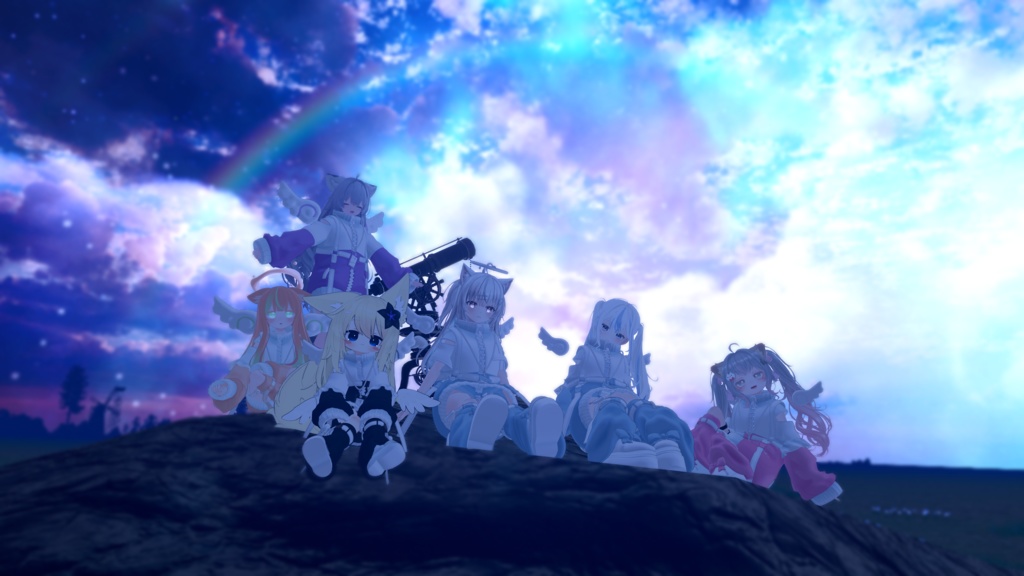 天使界隈シリーズ『JerseyTenshi じゃーじ天使』複数アバター対応衣装