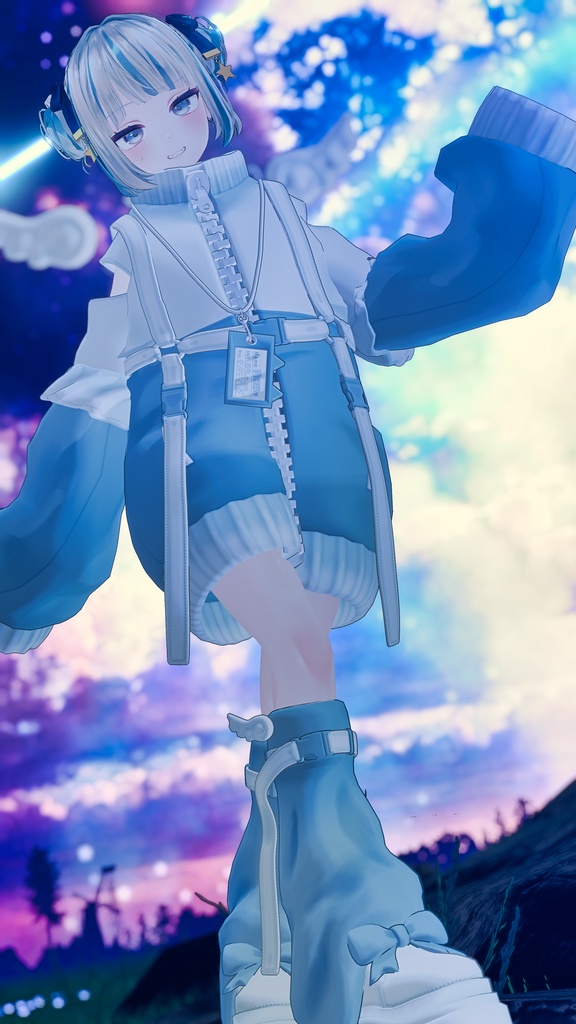 天使界隈シリーズ『JerseyTenshi じゃーじ天使』複数アバター対応衣装