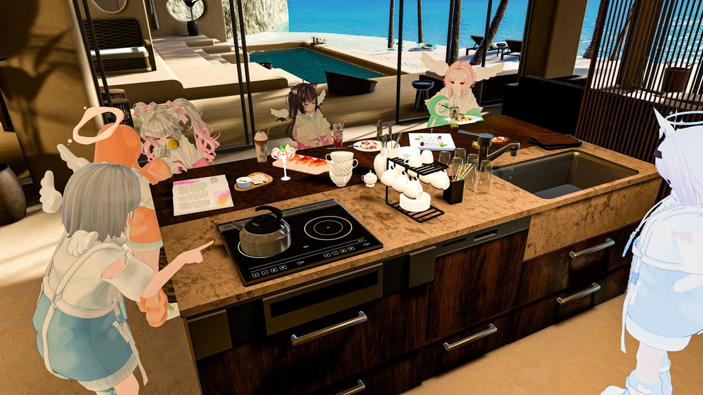 天使界隈シリーズ『JerseyTenshi じゃーじ天使』複数アバター対応衣装