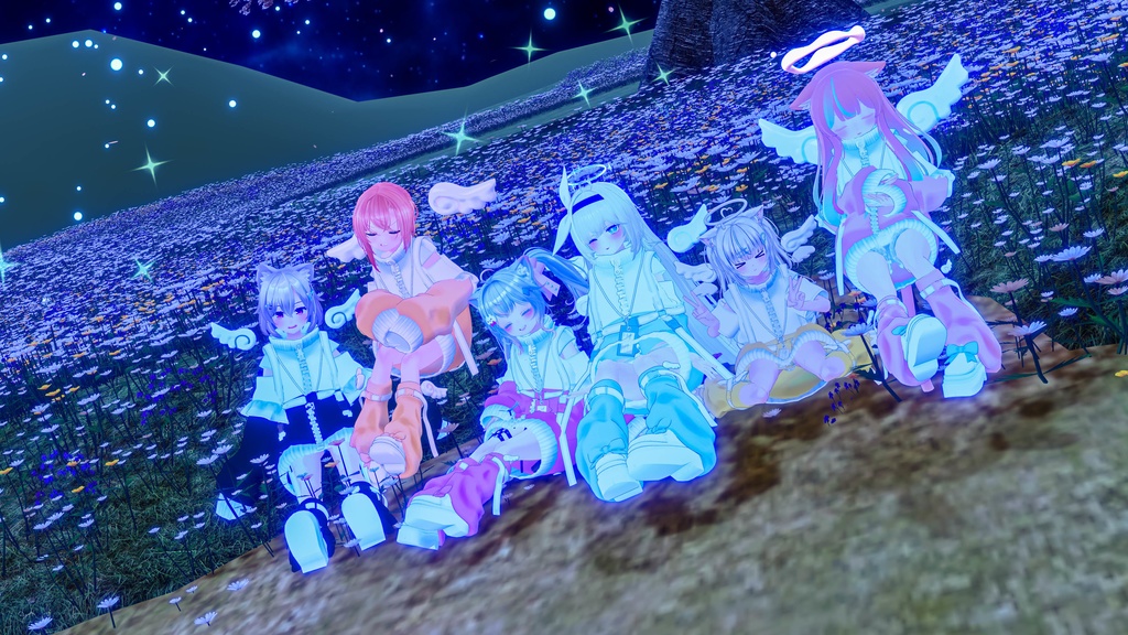 天使界隈シリーズ『JerseyTenshi じゃーじ天使』複数アバター対応衣装