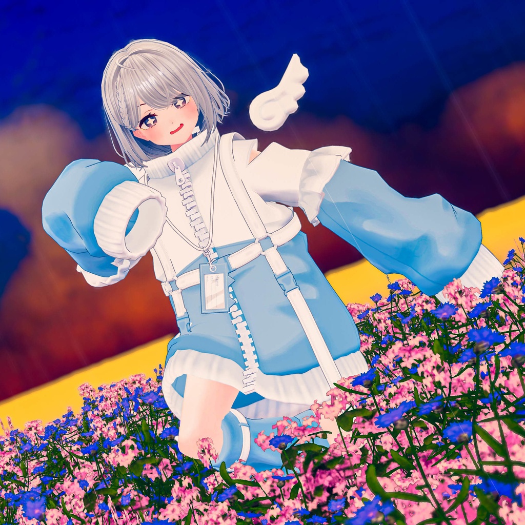 天使界隈シリーズ『JerseyTenshi じゃーじ天使』複数アバター対応衣装