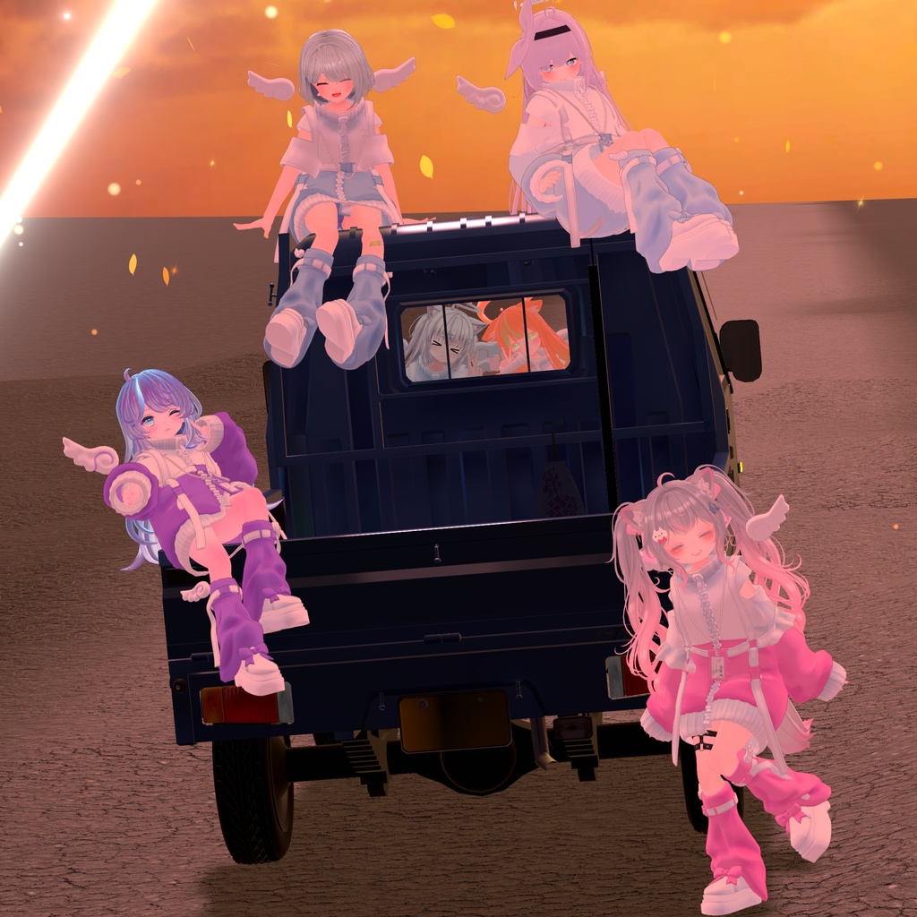 天使界隈シリーズ『JerseyTenshi じゃーじ天使』複数アバター対応衣装