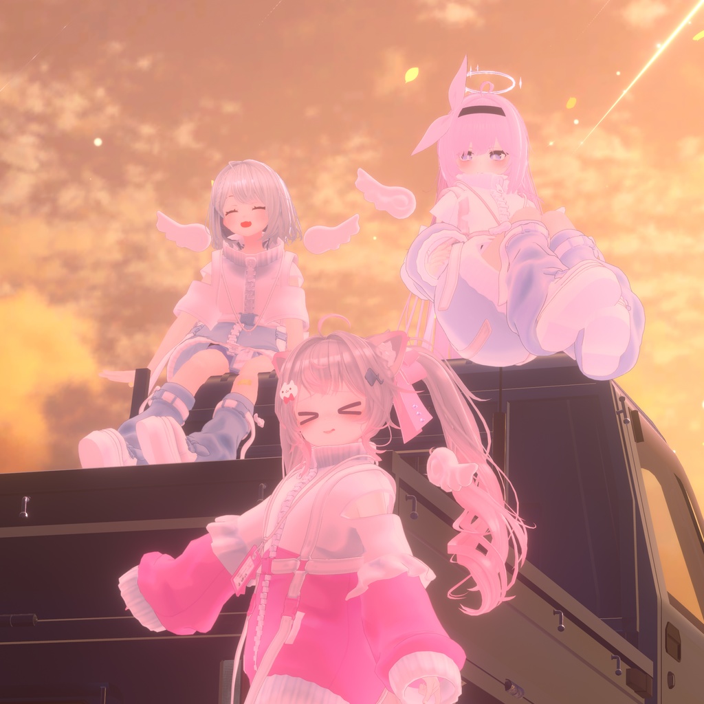 天使界隈シリーズ『JerseyTenshi じゃーじ天使』複数アバター対応衣装