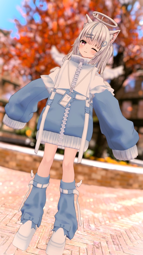 天使界隈シリーズ『JerseyTenshi じゃーじ天使』複数アバター対応衣装