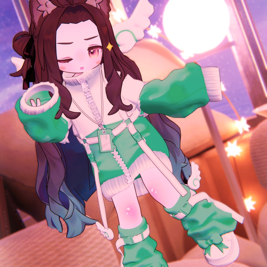 天使界隈シリーズ『JerseyTenshi じゃーじ天使』複数アバター対応衣装