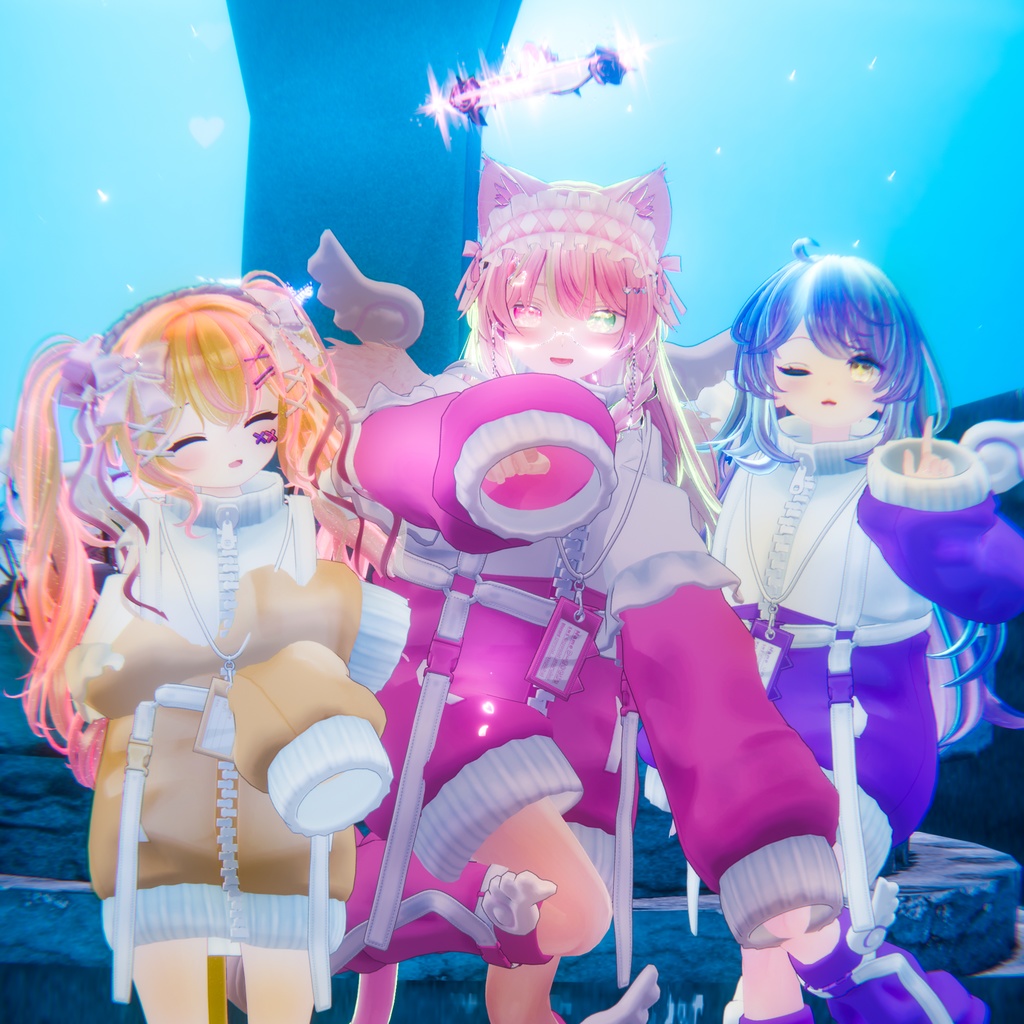 天使界隈シリーズ『JerseyTenshi じゃーじ天使』複数アバター対応衣装