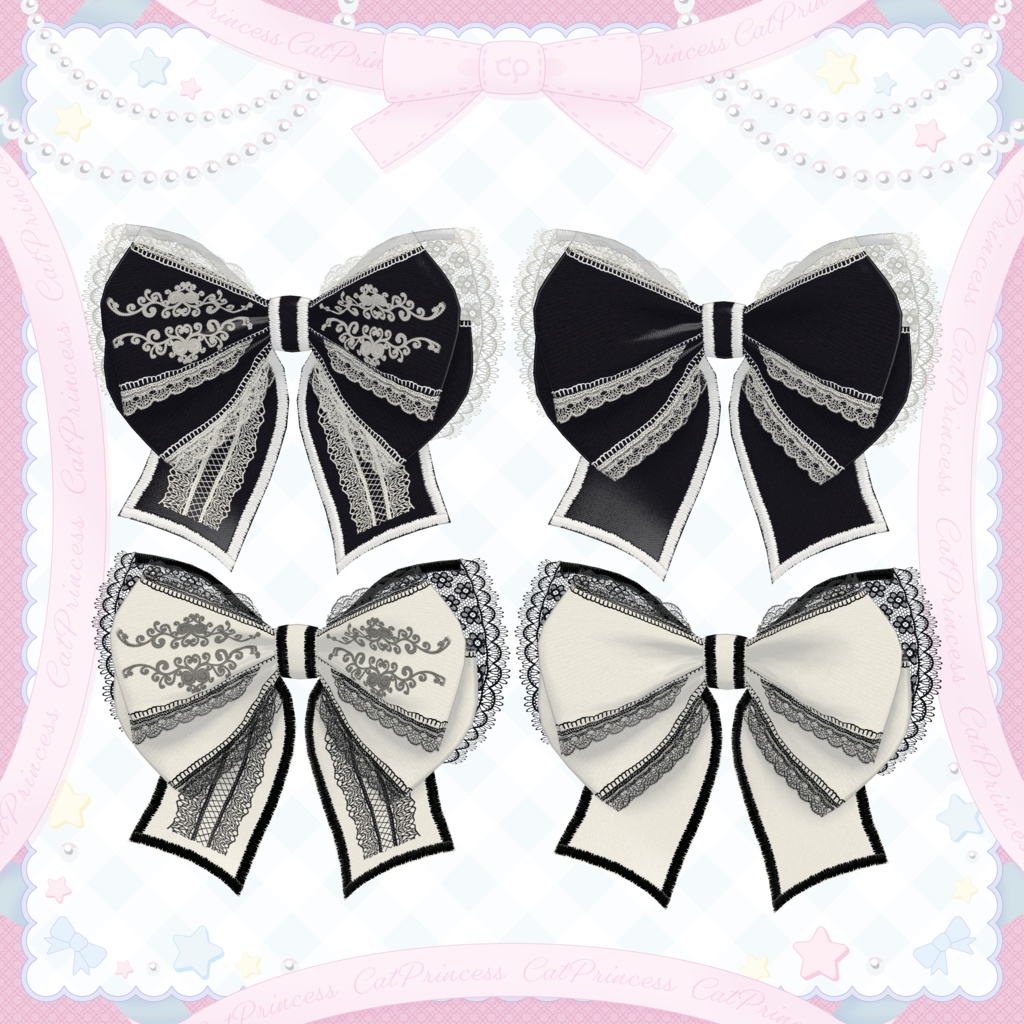 フォロワー6000人記念!無料アイテム『リボン5』VRChat