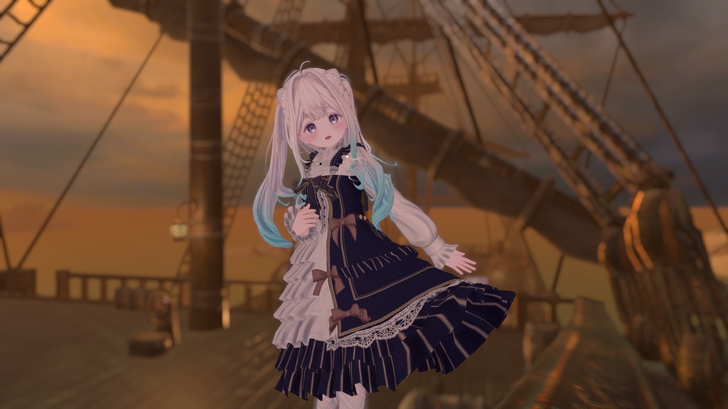 『Courtly コートリィ』複数アバター対応衣装