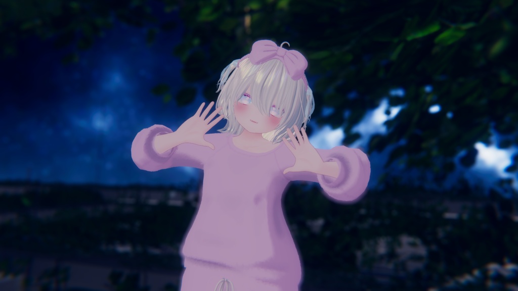 『もこもこルームウェア』複数アバター対応衣装