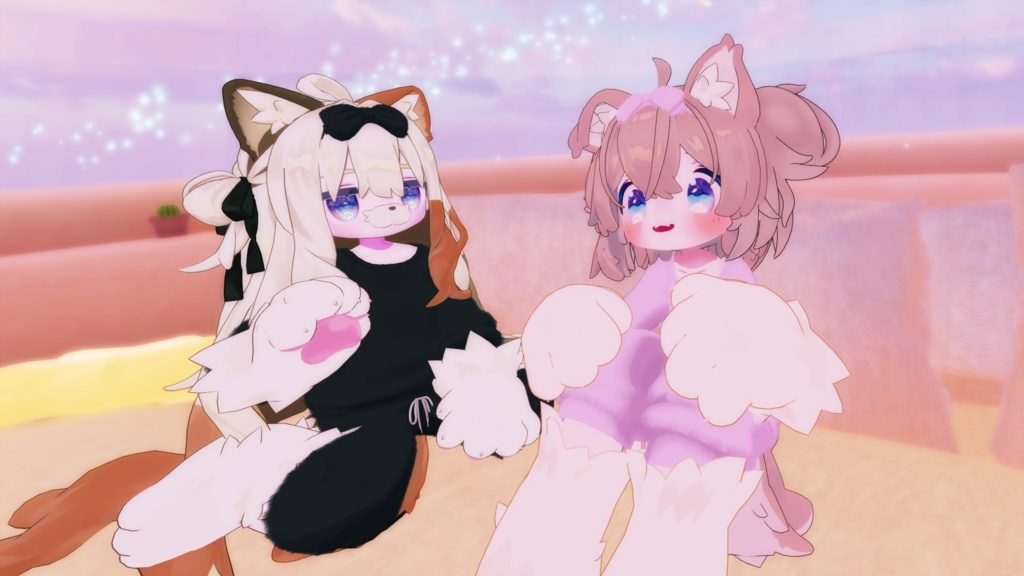 『もこもこルームウェア』複数アバター対応衣装