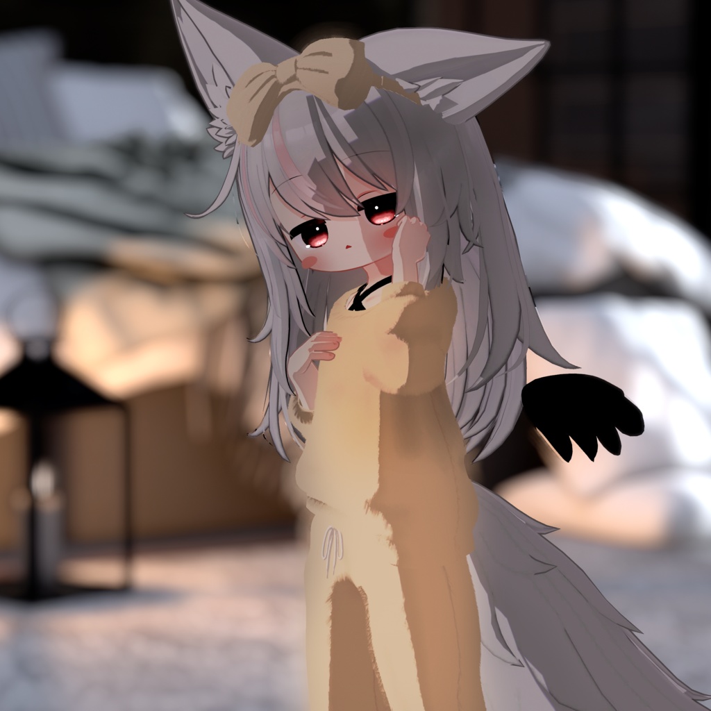 『もこもこルームウェア』複数アバター対応衣装