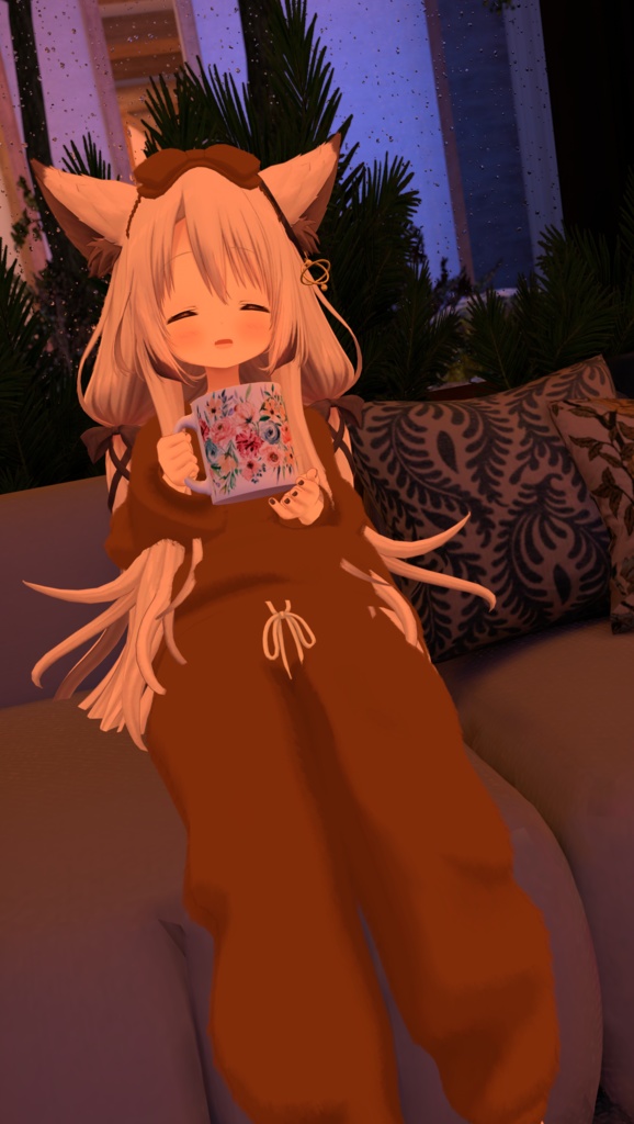 『もこもこルームウェア』複数アバター対応衣装