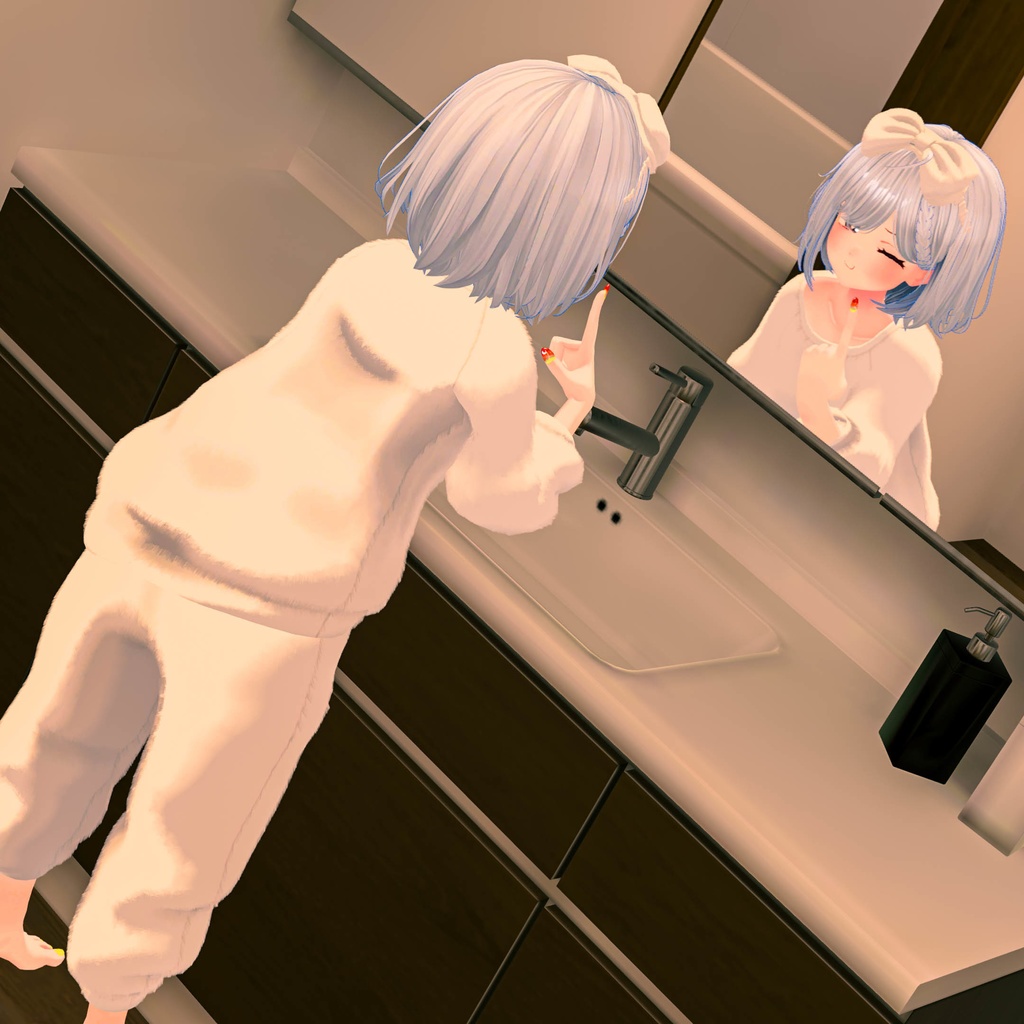 『もこもこルームウェア』複数アバター対応衣装