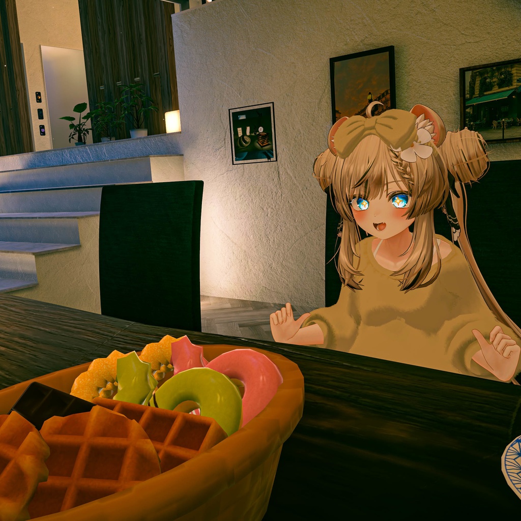 『もこもこルームウェア』複数アバター対応衣装