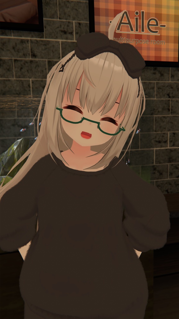 『もこもこルームウェア』複数アバター対応衣装